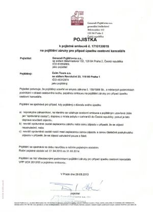 Pojištění proti úpadku