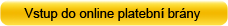 Vstup do online platební brány