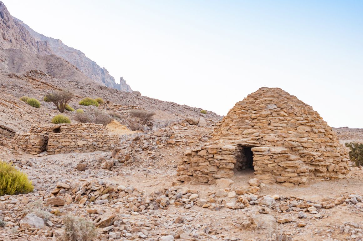 Starověké hrobky v Jebel Hafit