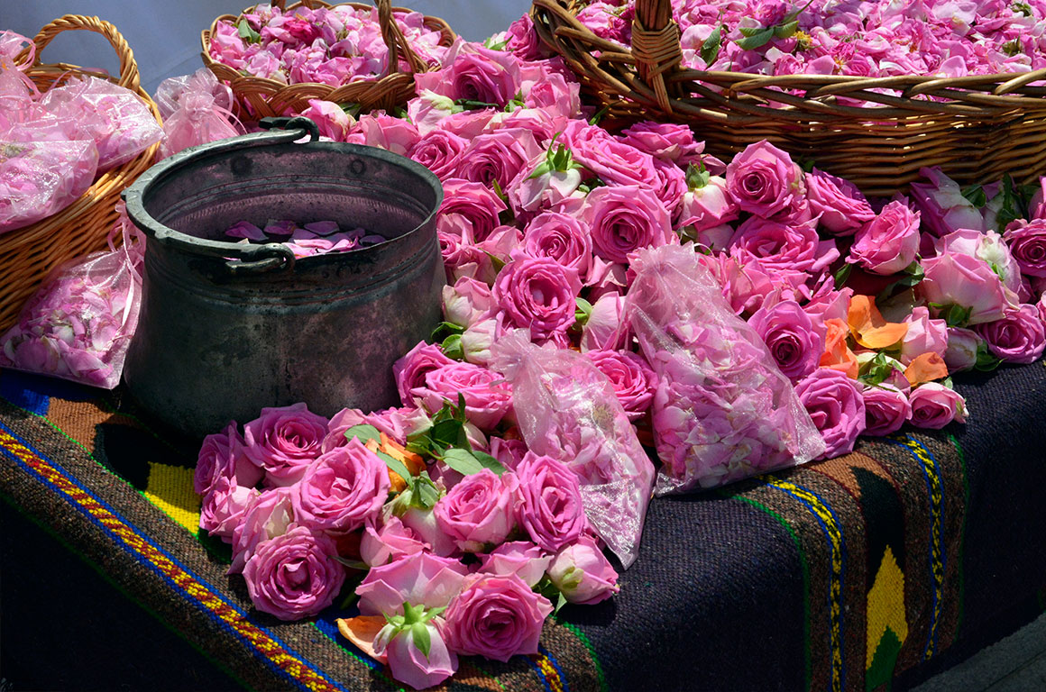 Výrobky z růží jsou oblíbeným suvenýrem z Bulharska