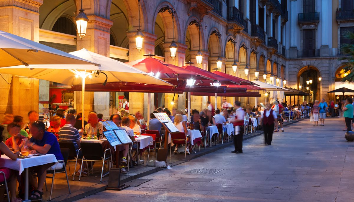 Večeře v Barceloně, Španělsko