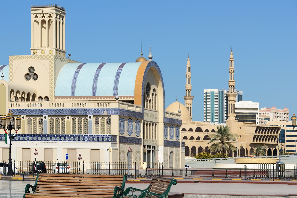 Modrá tržnice, Sharjah, Arabské emiráty