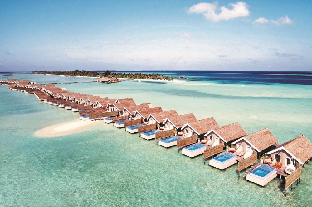 Vodní vily LUX Sourt Ari Atoll Resort
