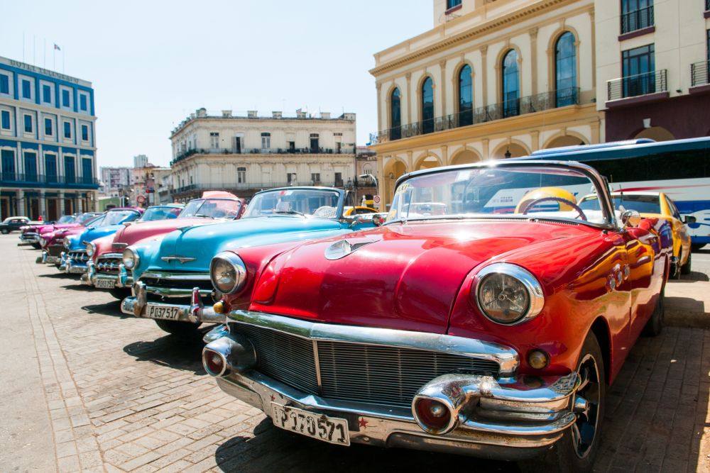 Stará kubánská auta
