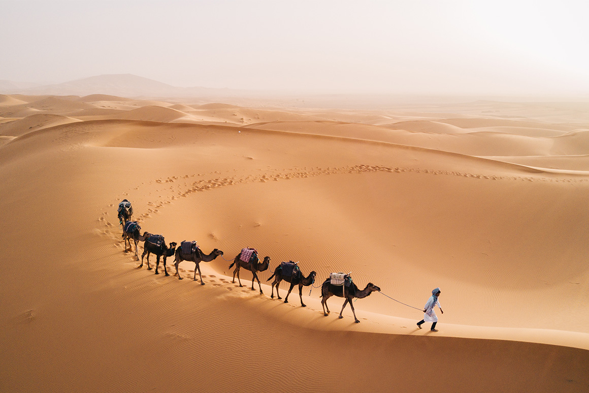 Výlet do pouště, Maroko