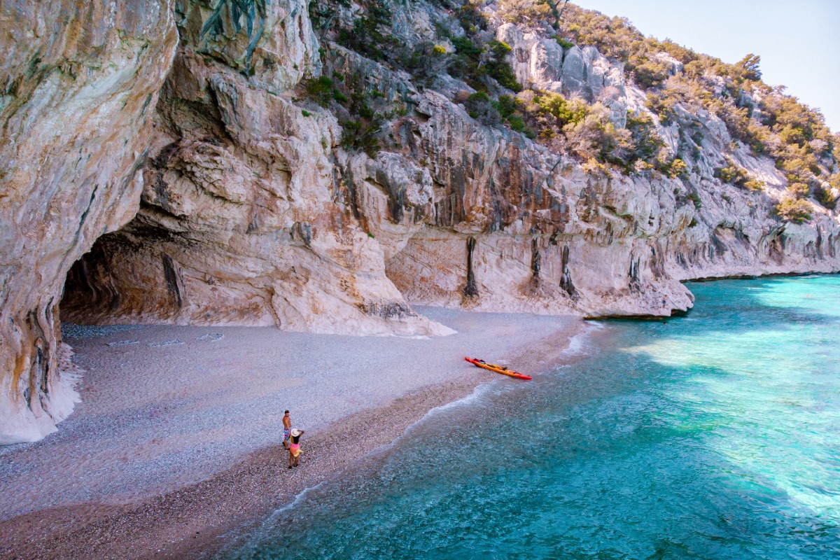 Pláž Cala Luna, Sardinie