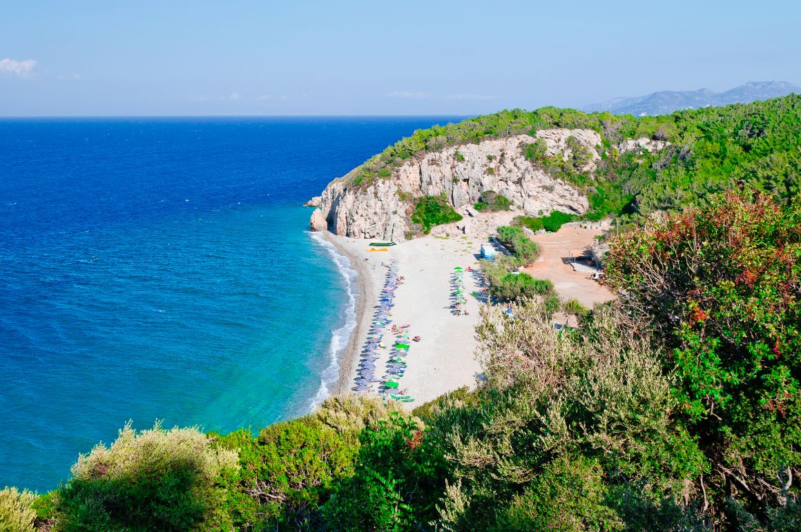 Pláž Tsambou, Samos