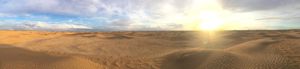 Sahara, typická krajina Tuniska