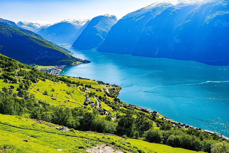 Největší norský fjord - Sognesfjord