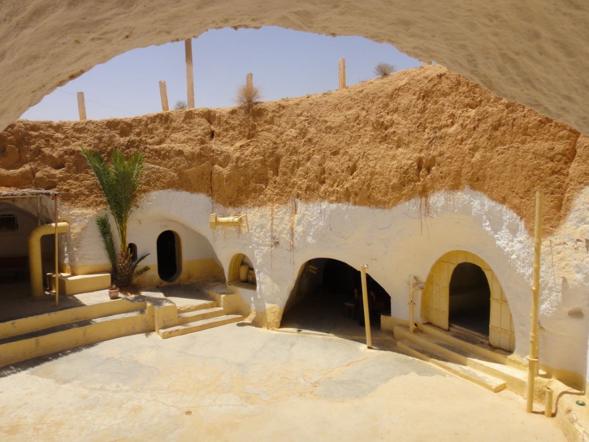 Matmata na tuniské pevnině