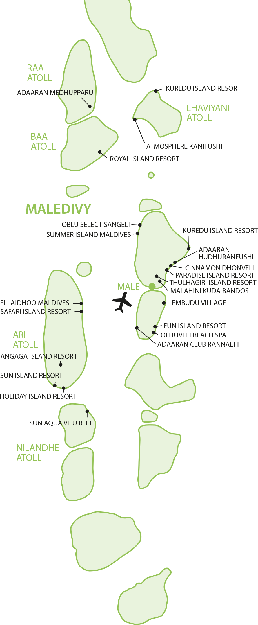 Maledivy