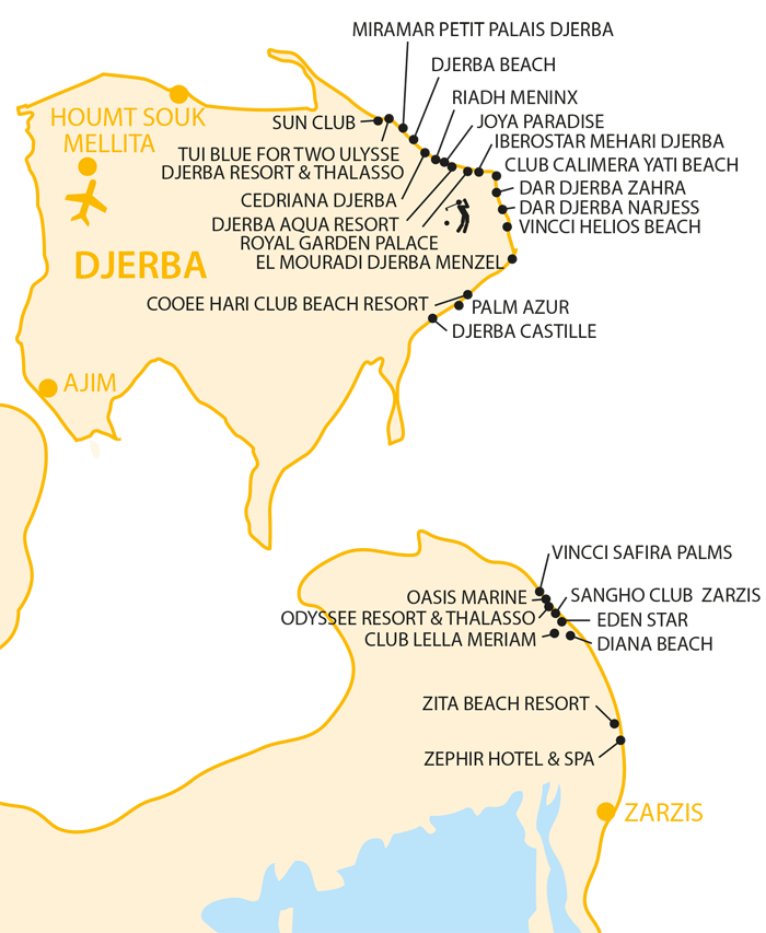 Tunisko - Djerba