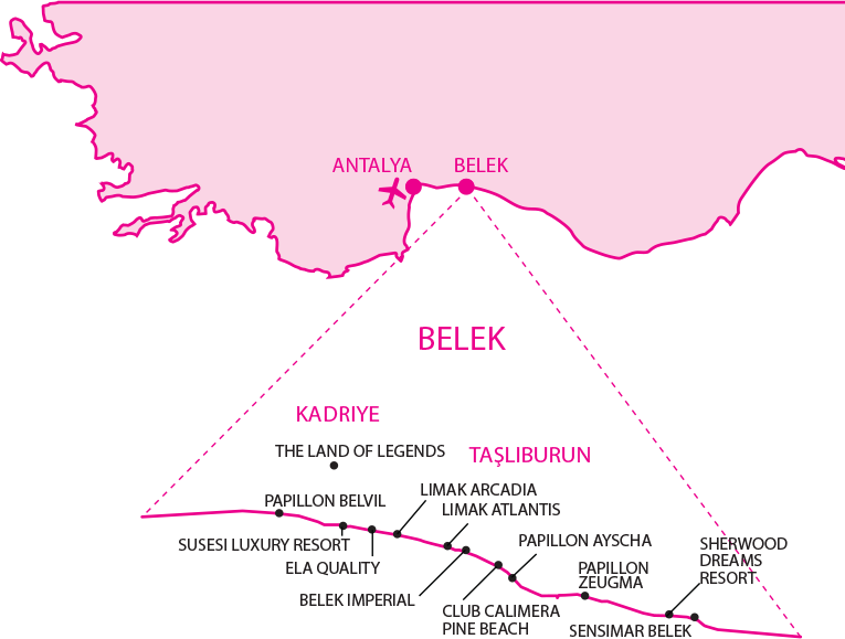 Turecko - Belek
