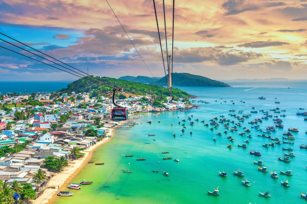 Lanovka na Phu Quoc, Vietnam
