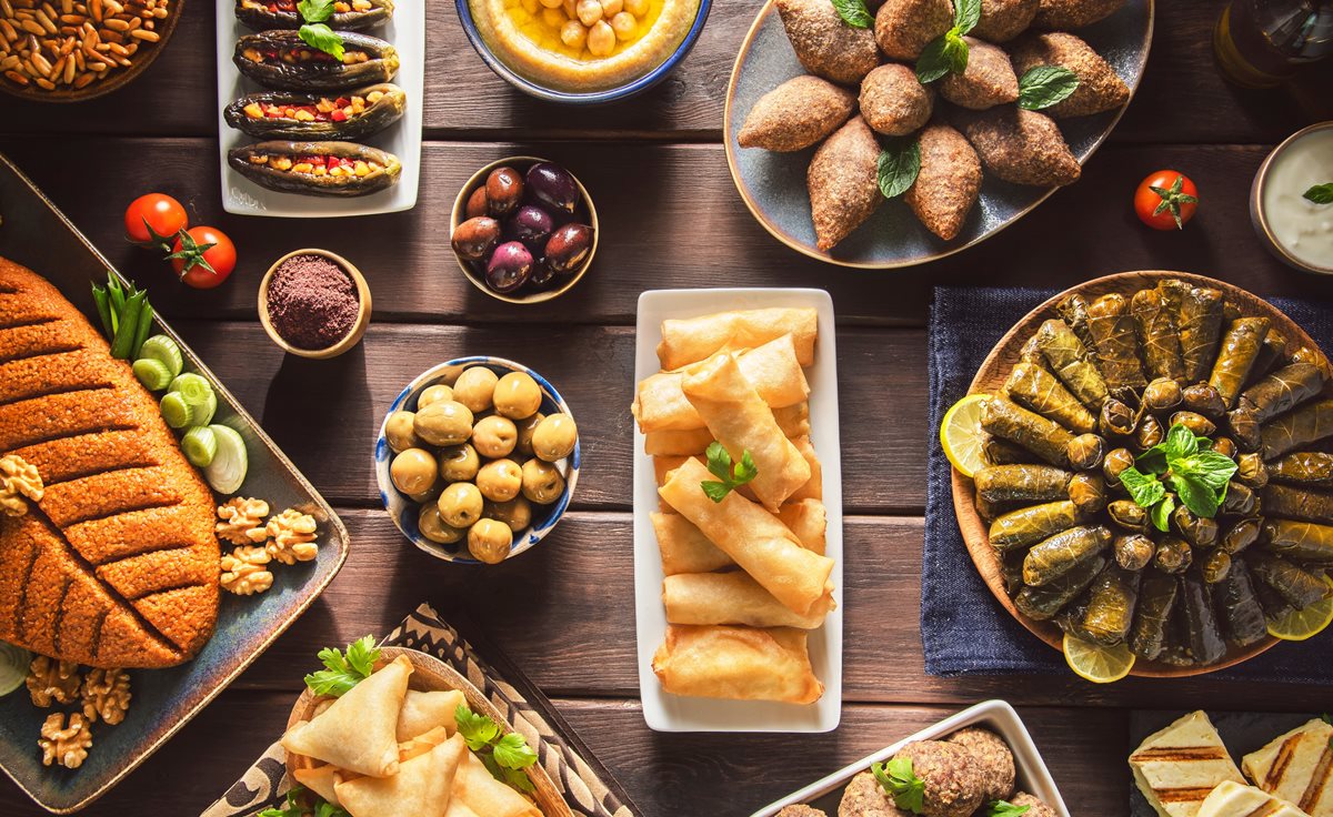 Tradiční mezze v Emirátech