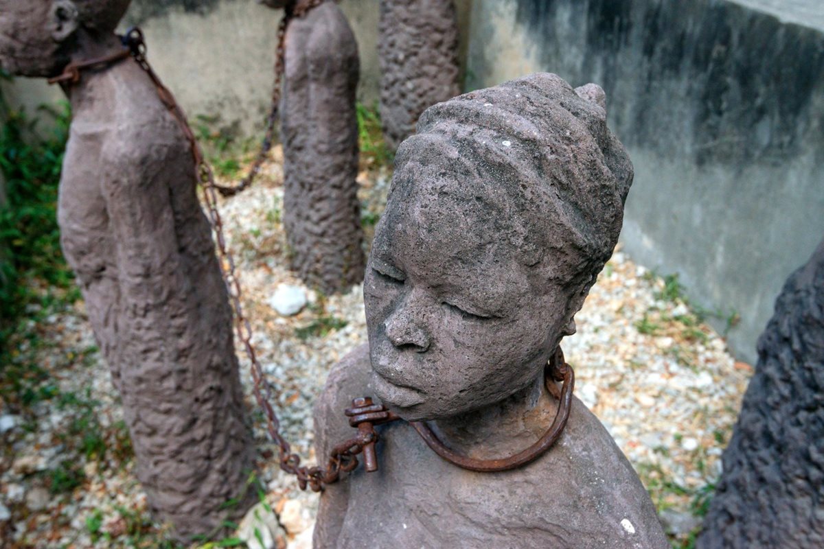 Pomník afrických otroků ve Stone Town