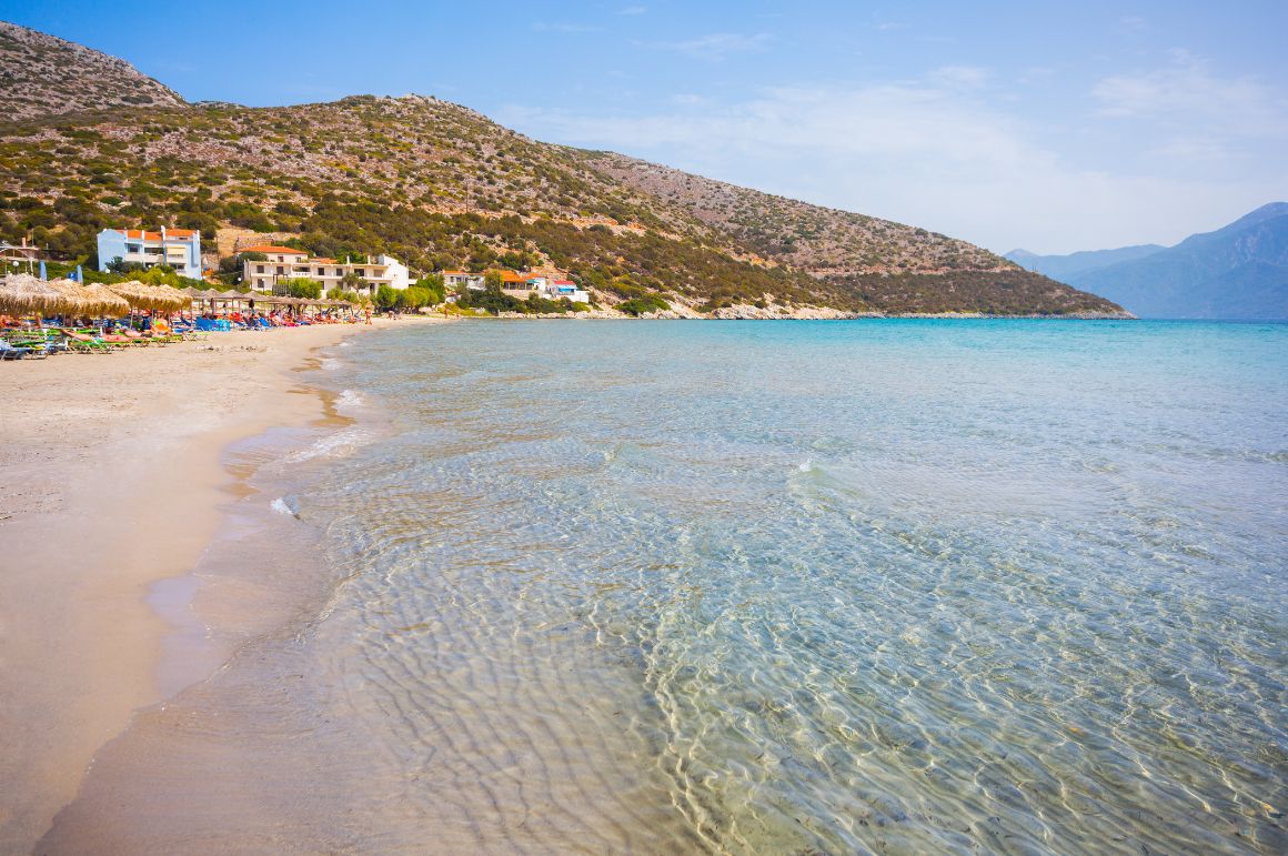 Pláž Psili Ammos, Samos