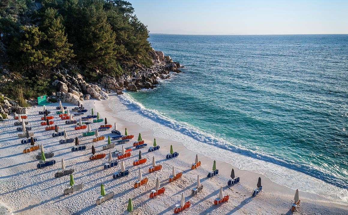 Marble beach – Saliara, Thassos