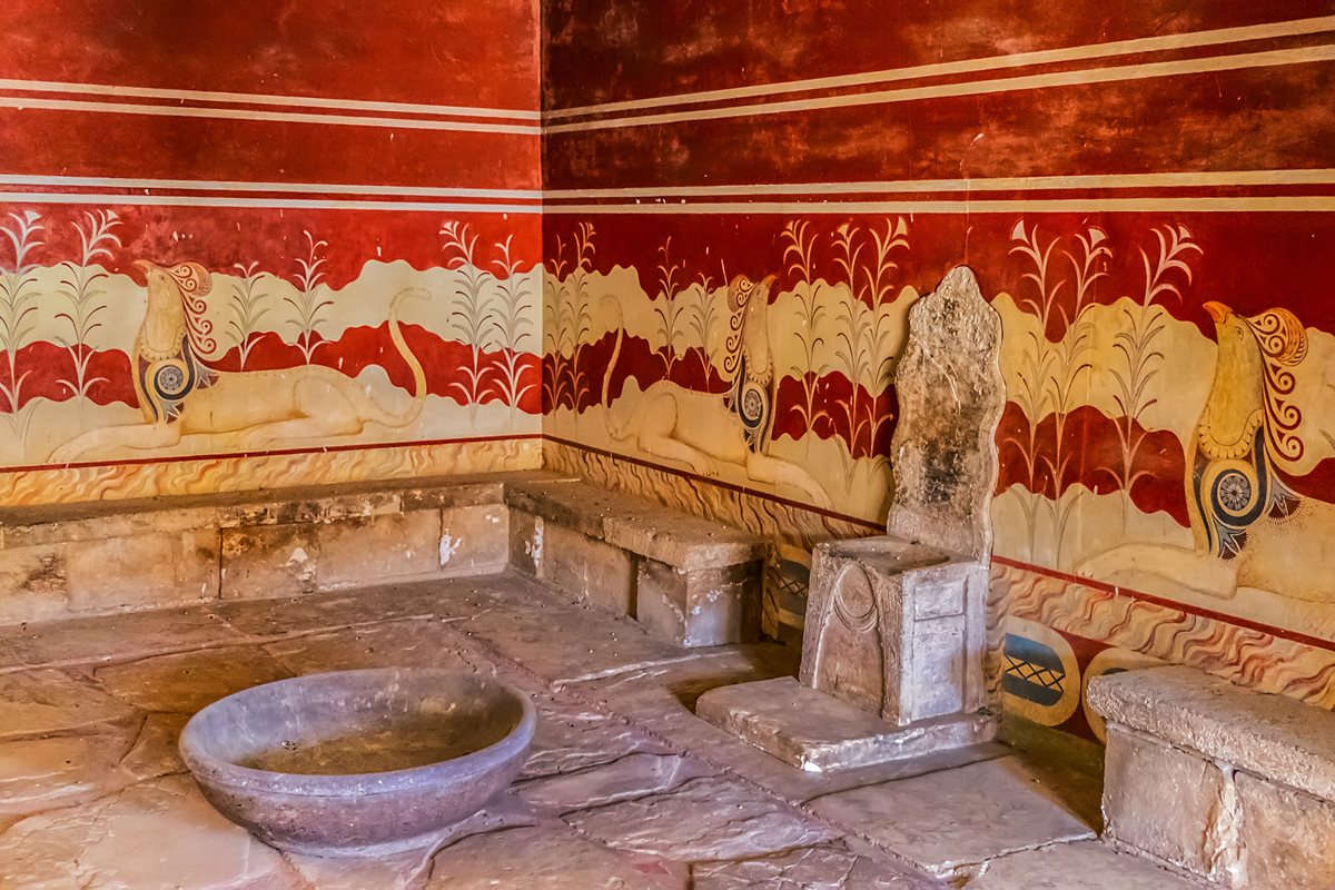 Palác Knossos, Kréta