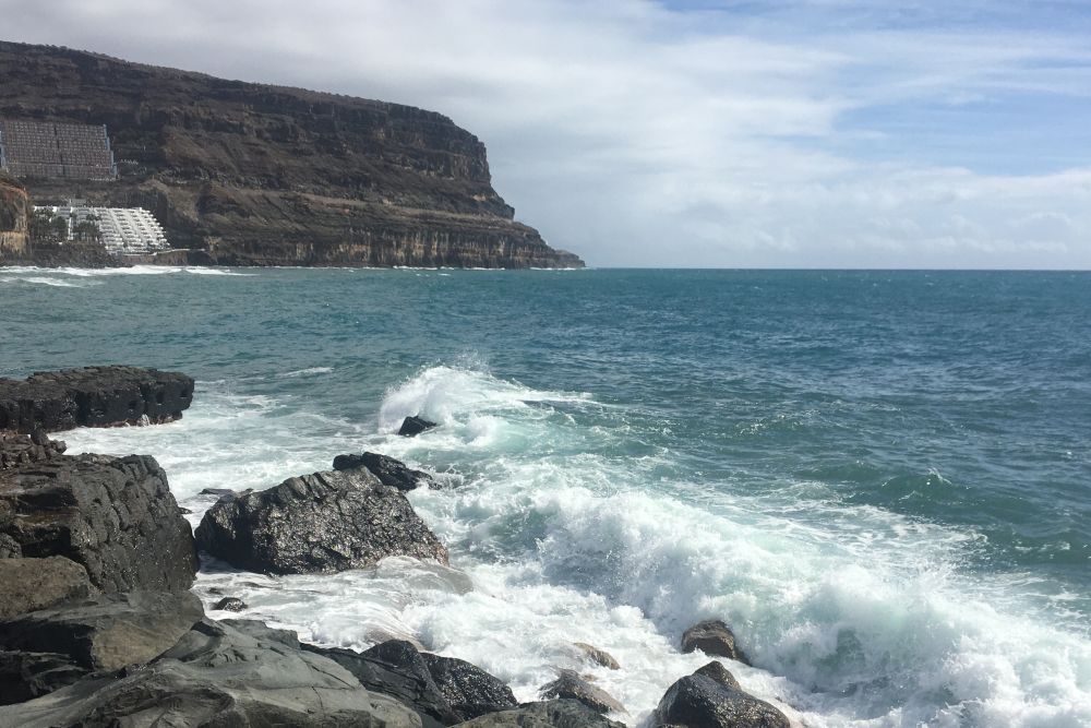 Divoké pobřeží u Puerto Mogán, autor: Pavla Jelínková