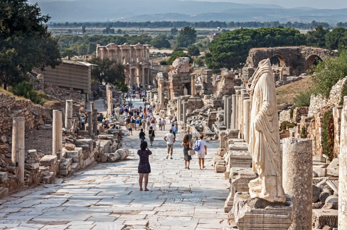 Terasové římské domy, Efez, Kusadasi