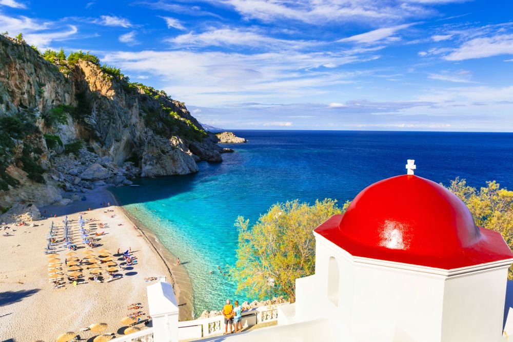 Pláž Kyra Panagia, Karpathos) Pláž Kyra Panagia, Karpathos)