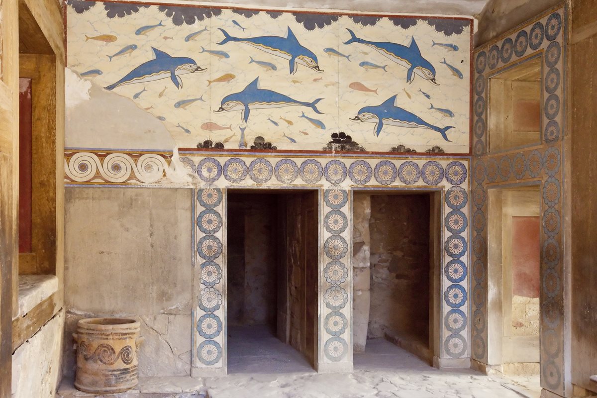 Palác Knossos, Kréta Palác Knossos, Kréta