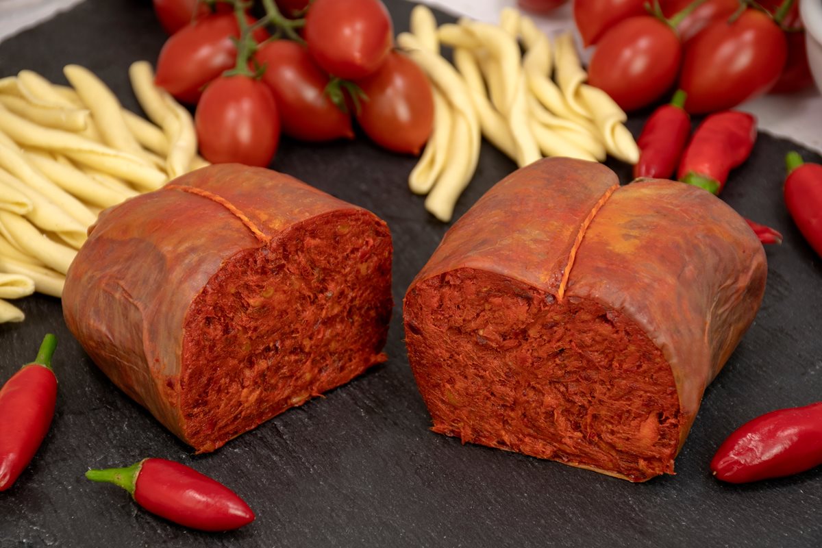 Kalábrijský salám ´Nduja