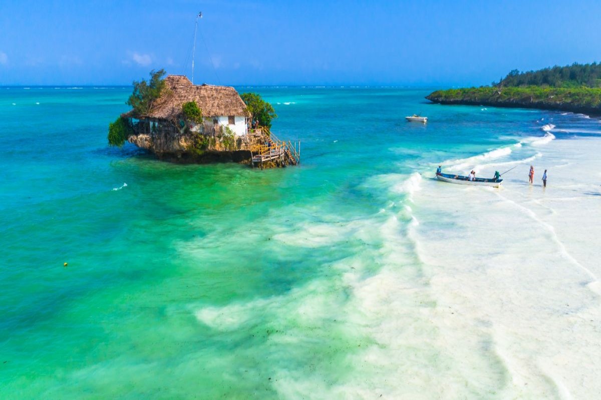 Restaurace The Rock, Zanzibar