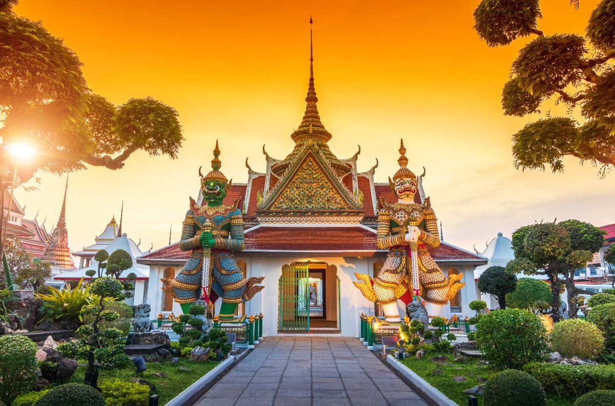 Chrám Wat Arun v Bangkoku