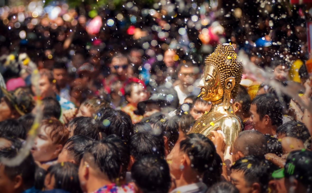 Oslavy thajského Nového roku Songkranu