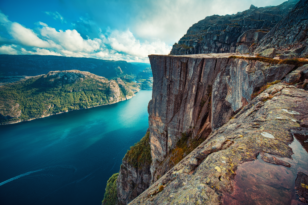 Skalní plošina Preikestolen