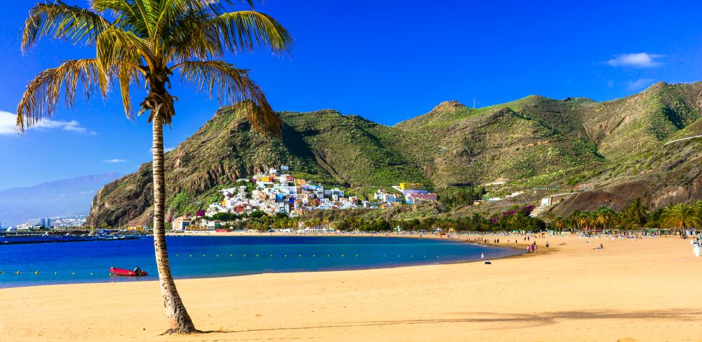 Las Teresitas, Tenerife, Kanárské ostrovy