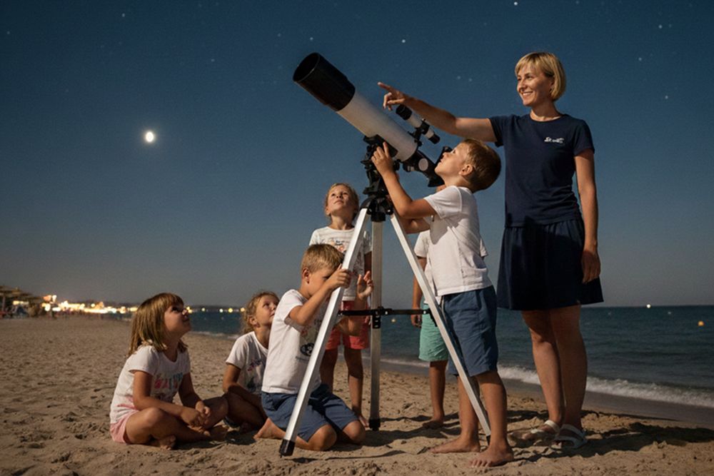 Noční pozorování hvězd