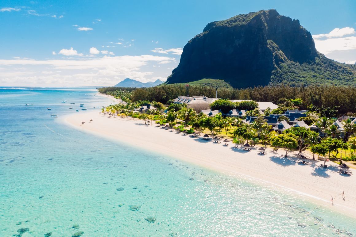 Poloostrov Le Morne na Mauriciu