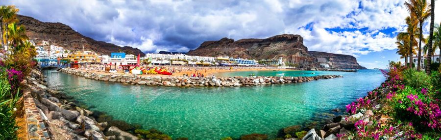 Puerto de Mogán, Gran Canaria, Španělsko Puerto de Mogán, Gran Canaria, Španělsko