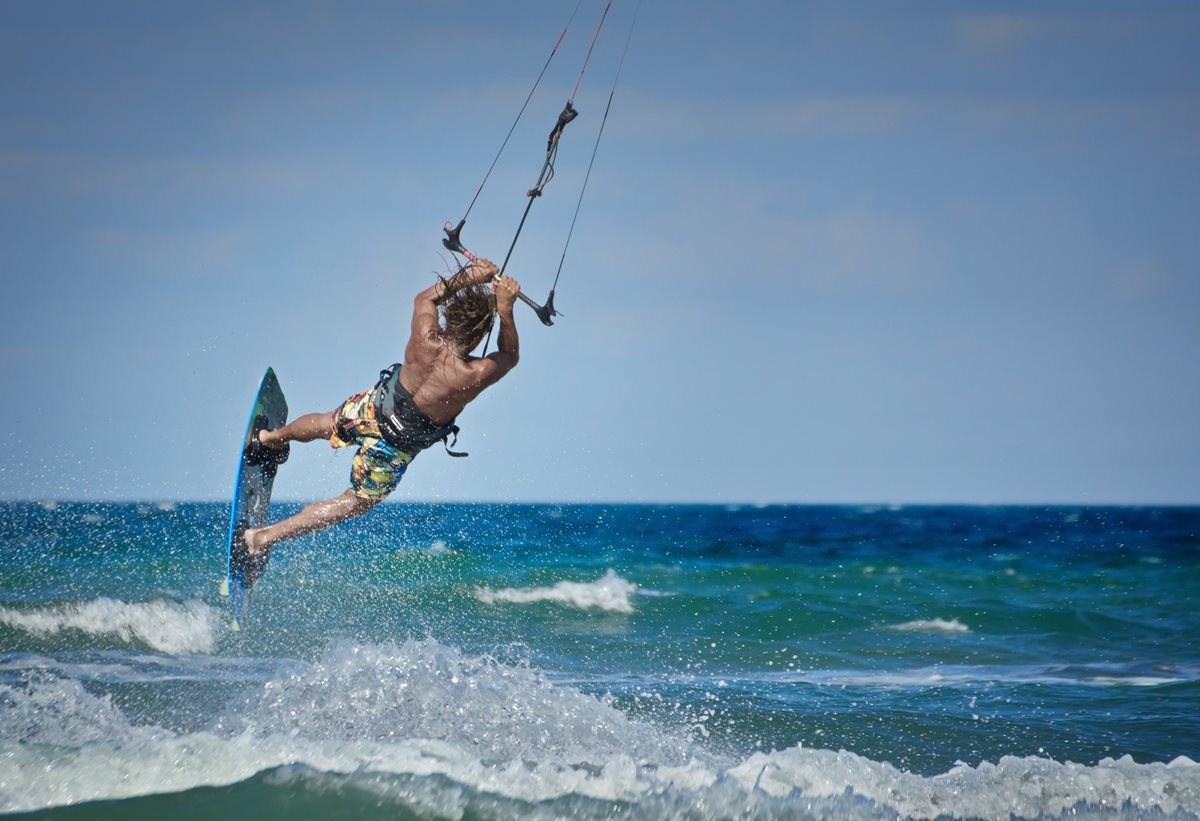 Kitesurfing v Dubaji, Arabské emiráty Kitesurfing v Dubaji, Arabské emiráty