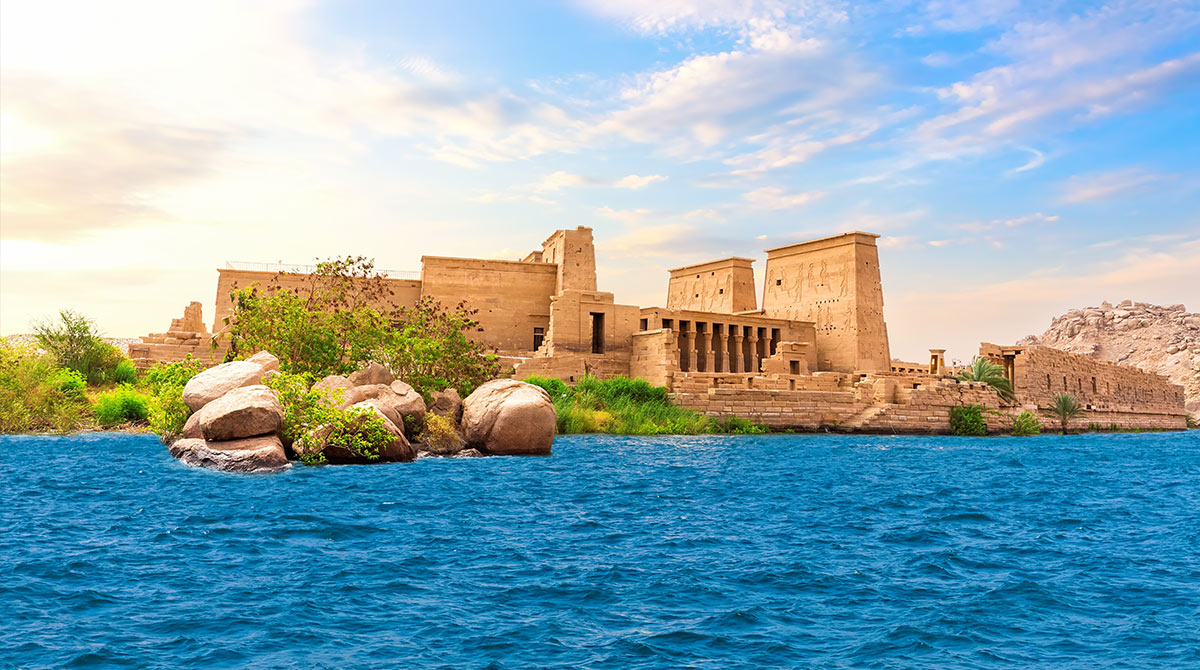 Chrám ve Philae Chrám ve Philae