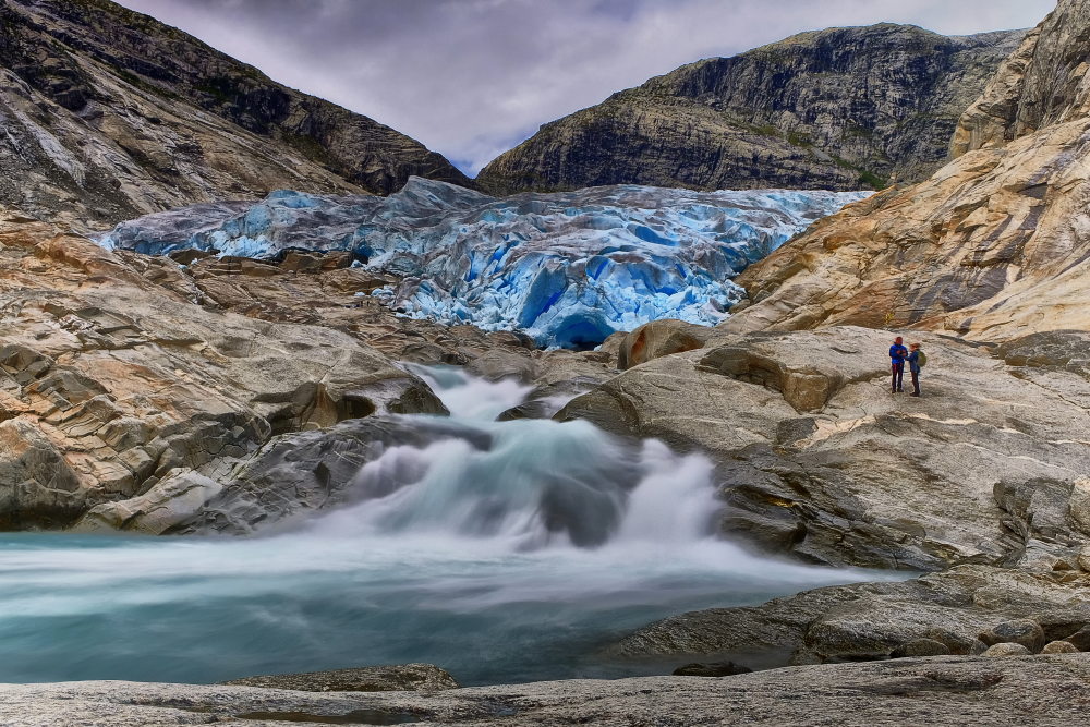 Největší ledovec Evropy Jostedalsbreen