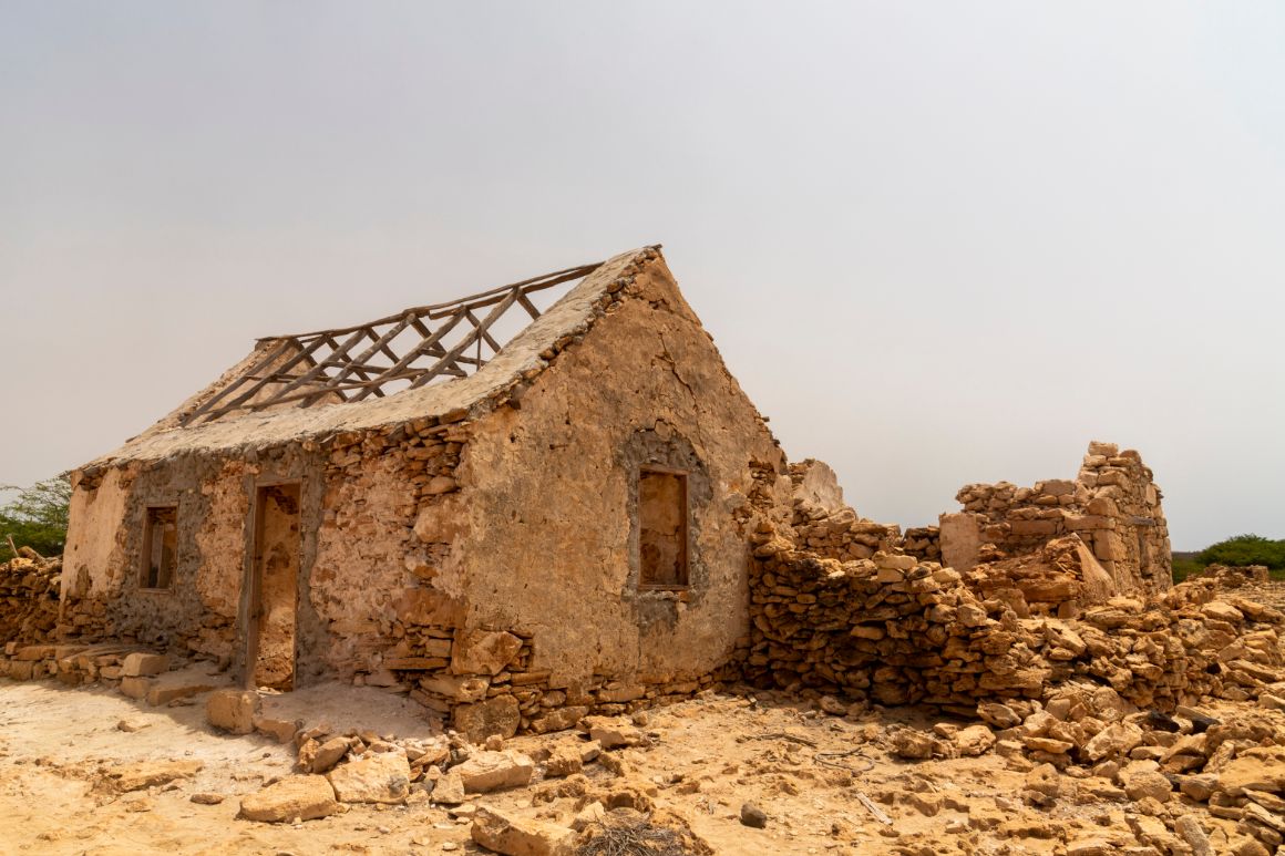 Vesnice duchů Curral Velho, Boa Vista, Kapverdy