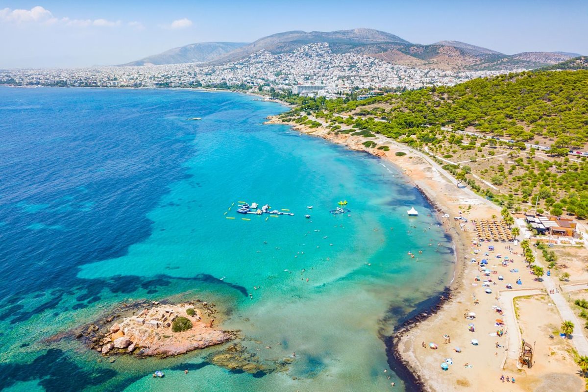 Kavouri beach, Vouliagmeni