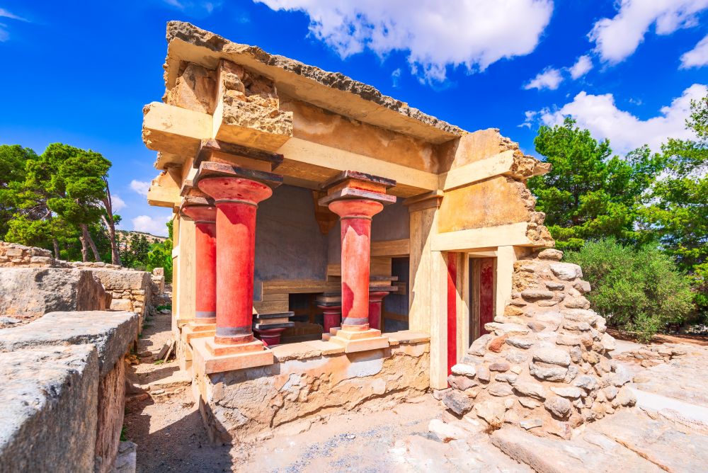 Knossos, Kréta, Řecko