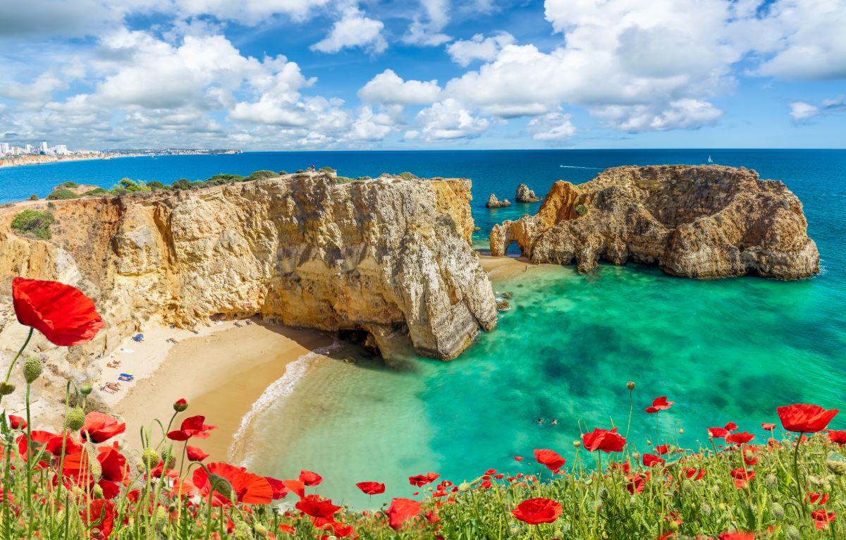 Pobřeží Atlantiku v Algarve Pobřeží Atlantiku v Algarve