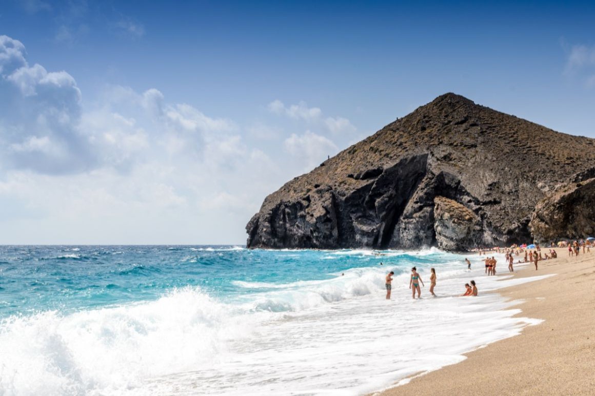 Playa de los Muertos, Costa de Almería, Španělsko