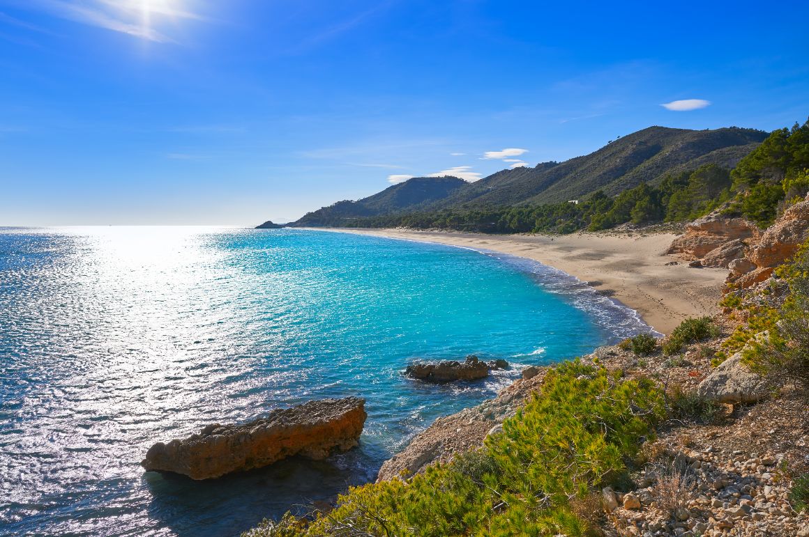 Pláž El Torn, Costa Dorada Pláž El Torn, Costa Dorada