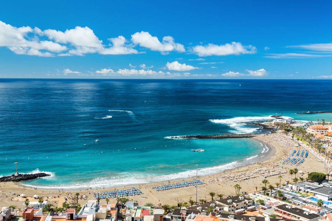 Pláž Las Vistas, Tenerife