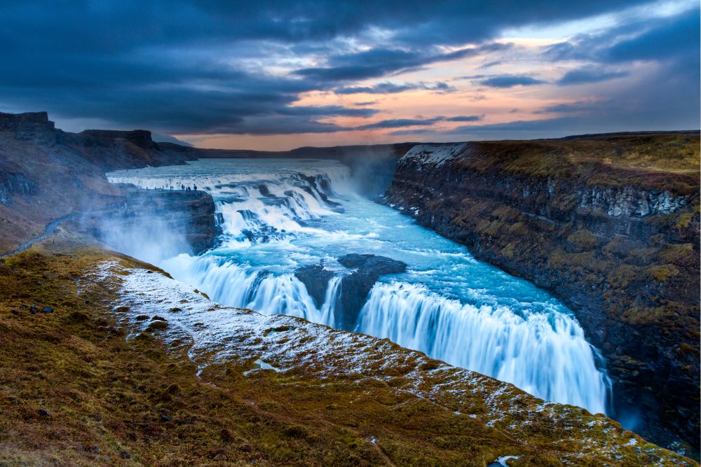 Vodopád Gullfoss