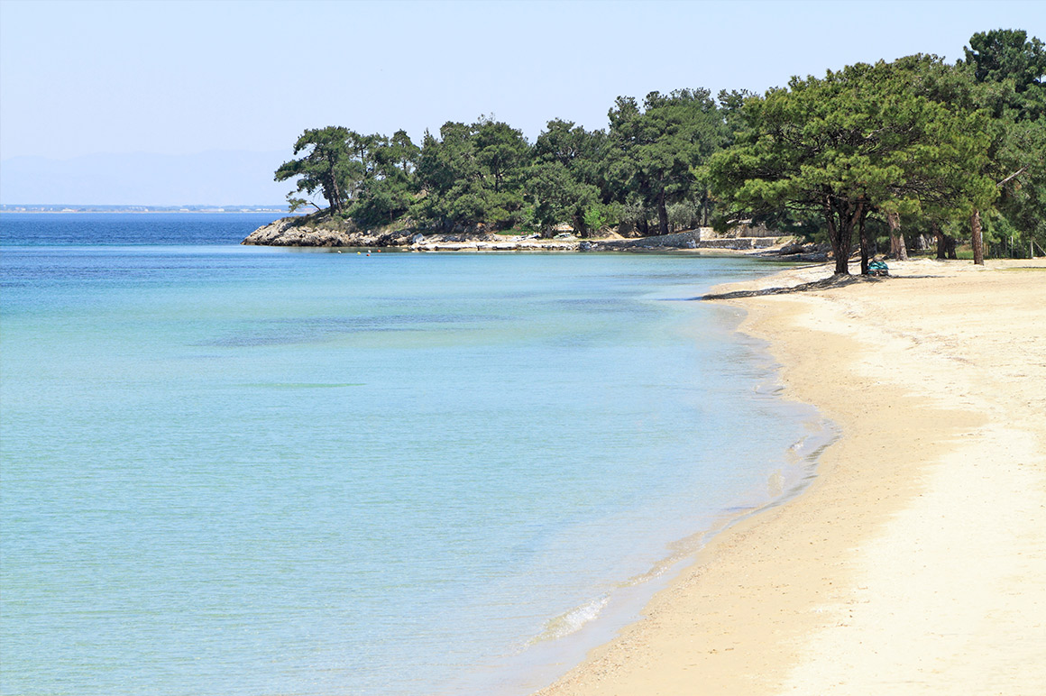 Pláž Pachis, Thassos, Řecko