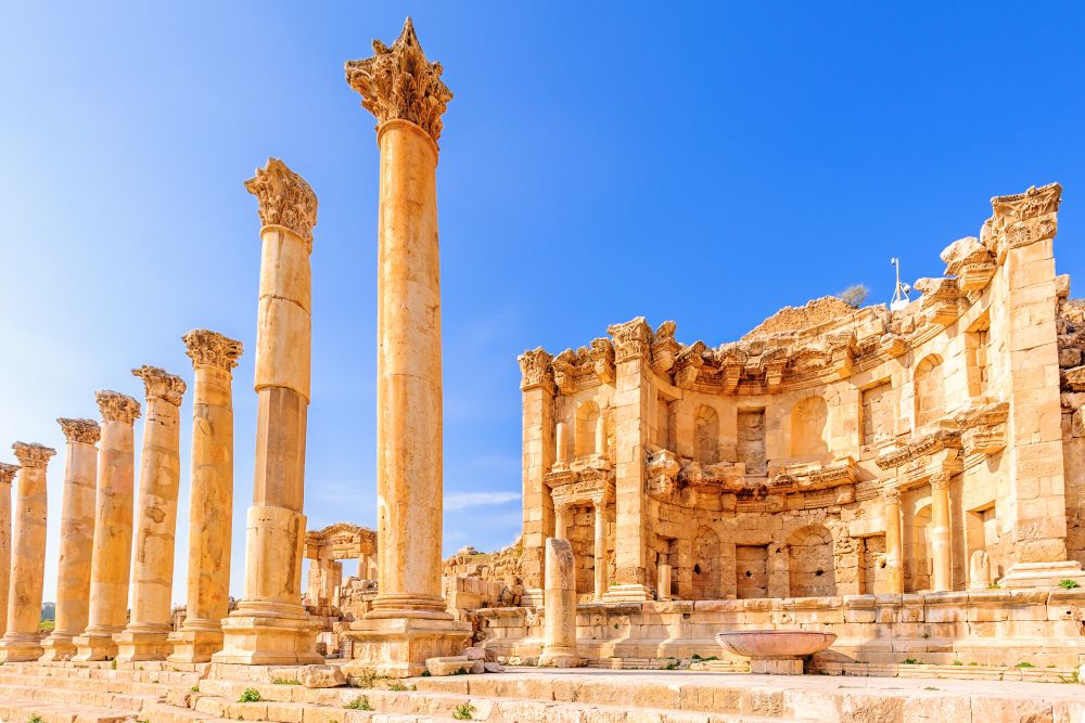 Římské město Džaraš, Jordánsko