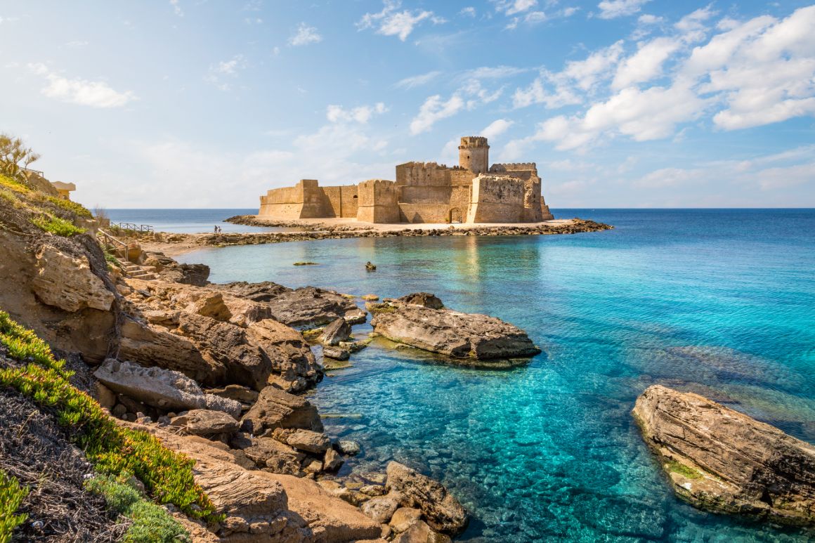 Le Castella, Capo Rizutto, Kalábrie